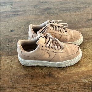 Pink Nike Air Force 1